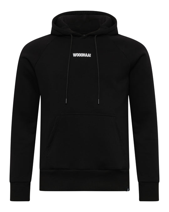XLETIX Hoodie „Wooohaa“ eco schwarz