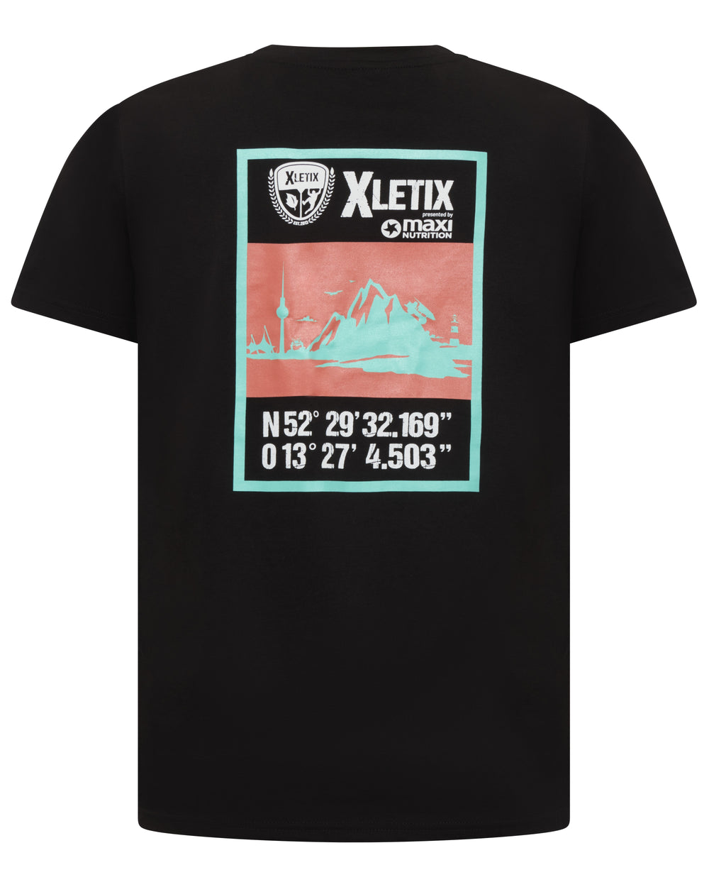 XLETIX T-Shirt “Location Re-Mapped” eco
