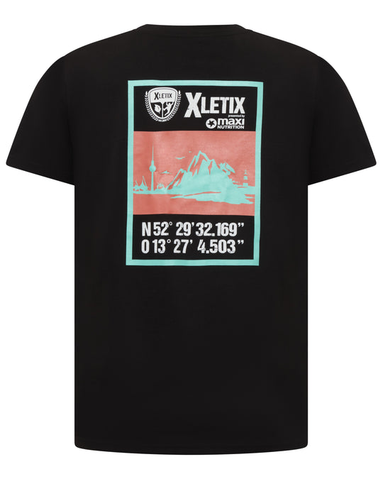 XLETIX T-Shirt “Location Re-Mapped” eco